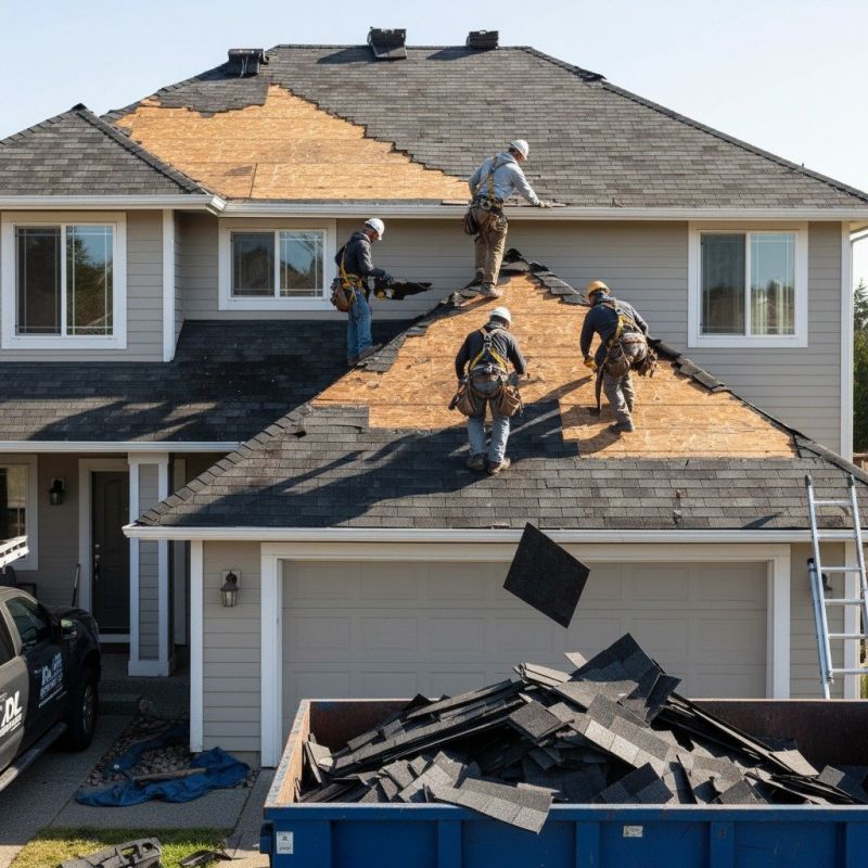 Asphalt Roof Replacement in Boston, MA