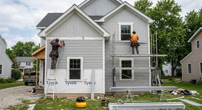 House Siding Replacement in Danbury, CT