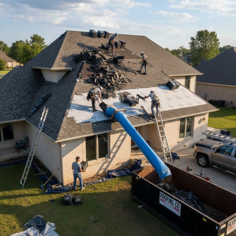 Roof Shingles Replacement in Fredericksburg, VA