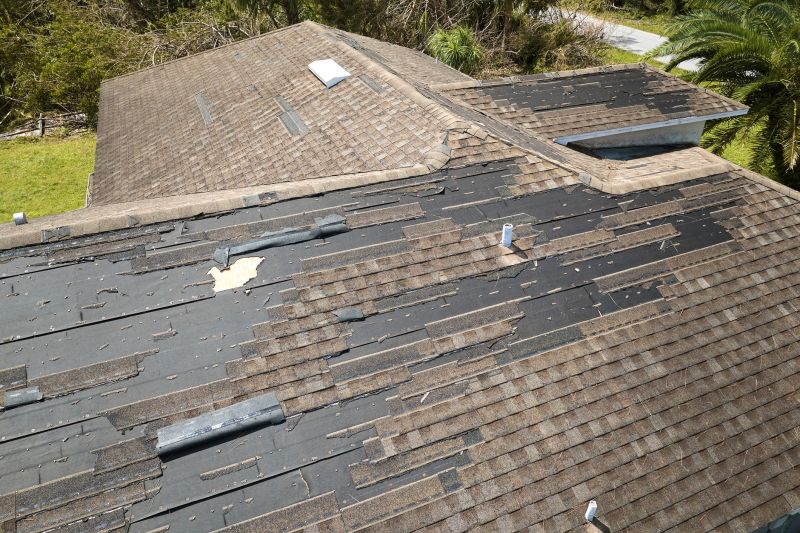 Storm-Damaged Roof