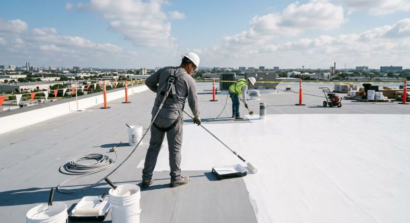 Tpo Roof Construction in Naperville, IL